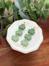 Load image into Gallery viewer, Shamrock Dangles
