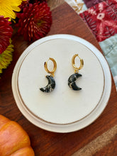 Load image into Gallery viewer, Luna Huggie Hoops
