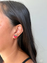 Load image into Gallery viewer, Strawberry Heart Studs
