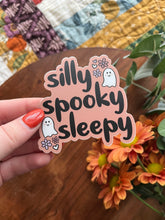 Load image into Gallery viewer, Silly Spooky Sleepy Sticker
