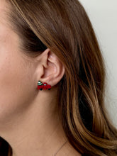 Load image into Gallery viewer, &#39;Little Red Truck Hauling a Christmas Tree&#39; Studs
