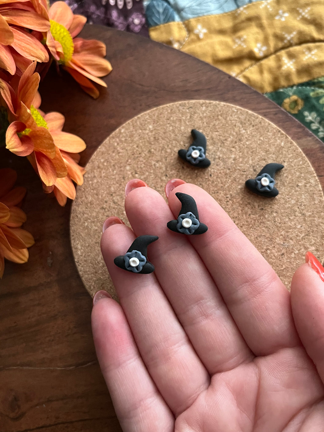 Witch Hat Studs