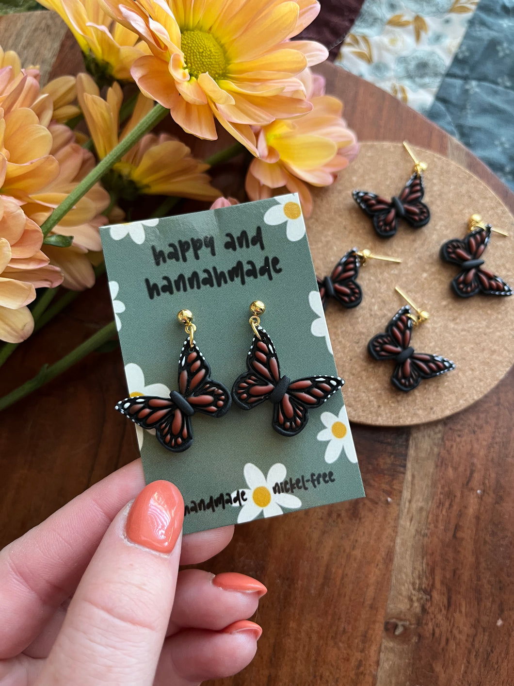 Monarch Butterfly Dangles