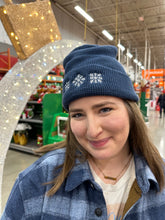 Load image into Gallery viewer, Snowflake Beanie
