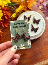 Load image into Gallery viewer, Monarch Butterfly Dangles
