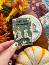 Load image into Gallery viewer, Plaid Rain Boot Dangles
