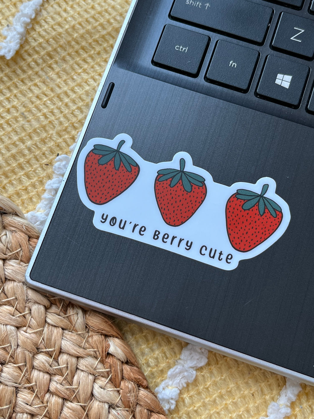 You're Berry Cute Sticker
