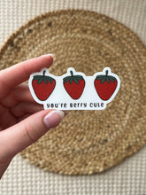 Load image into Gallery viewer, You&#39;re Berry Cute Sticker

