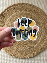 Load image into Gallery viewer, Keep Smiling Sticker
