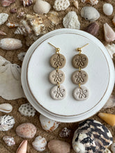 Load image into Gallery viewer, Sand Dollar Dangles
