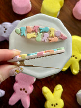 Load image into Gallery viewer, Marshmallow Bunny Hair Clip
