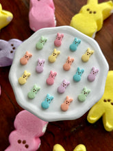 Load image into Gallery viewer, Mini Marshmallow Bunny Studs
