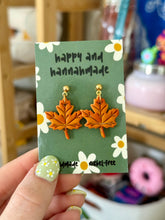 Load image into Gallery viewer, SECONDS SALE: Maple Leaf Dangles
