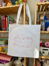 Load image into Gallery viewer, SECONDS SALE: Cozy Girl Tote Bag
