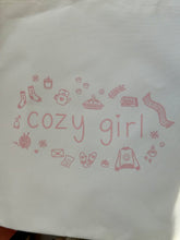 Load image into Gallery viewer, SECONDS SALE: Cozy Girl Tote Bag
