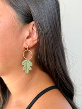 Load image into Gallery viewer, Oaklee Leaf Dangles
