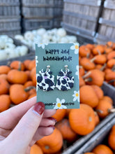 Load image into Gallery viewer, Clara-boo Cow Dangles
