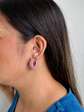 Load image into Gallery viewer, Stars and Stripes Hoops
