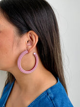 Load image into Gallery viewer, Stars and Stripes Hoops
