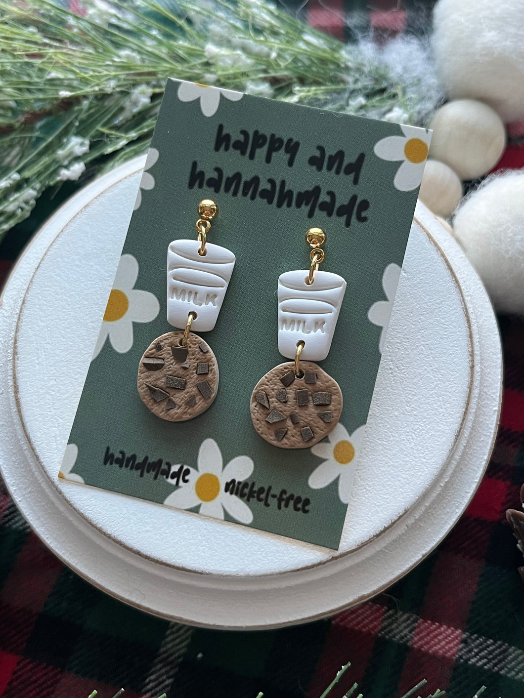 Milk & Cookies Dangles