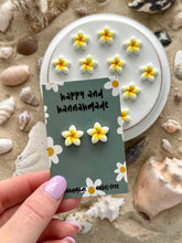 Load image into Gallery viewer, Plumeria Studs
