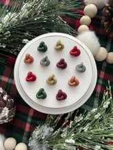 Load image into Gallery viewer, Holiday Knotted Studs
