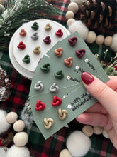 Load image into Gallery viewer, Holiday Knotted Studs
