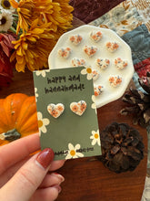 Load image into Gallery viewer, Abigail Heart Studs
