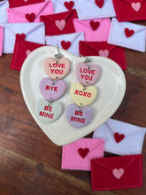 Load image into Gallery viewer, Conversation Heart Dangles
