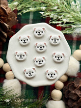 Load image into Gallery viewer, Polar Bear Studs
