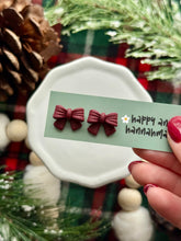 Load image into Gallery viewer, Holiday Bow Studs
