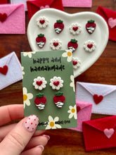 Load image into Gallery viewer, Chocolate Covered Strawberry Stud Pack
