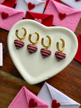 Load image into Gallery viewer, Cupid Huggie Hoops
