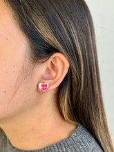 Load image into Gallery viewer, Valerie Heart Studs

