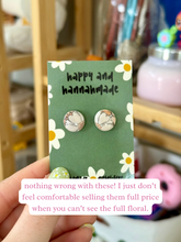 Load image into Gallery viewer, SECONDS SALE: Floral Studs
