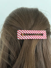 Load image into Gallery viewer, Candy Cane Hair Clip
